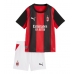 AC Milan Mario Gila #34 Domaci Dres za djecu 2026-27 Kratak Rukav (+ Kratke hlače)